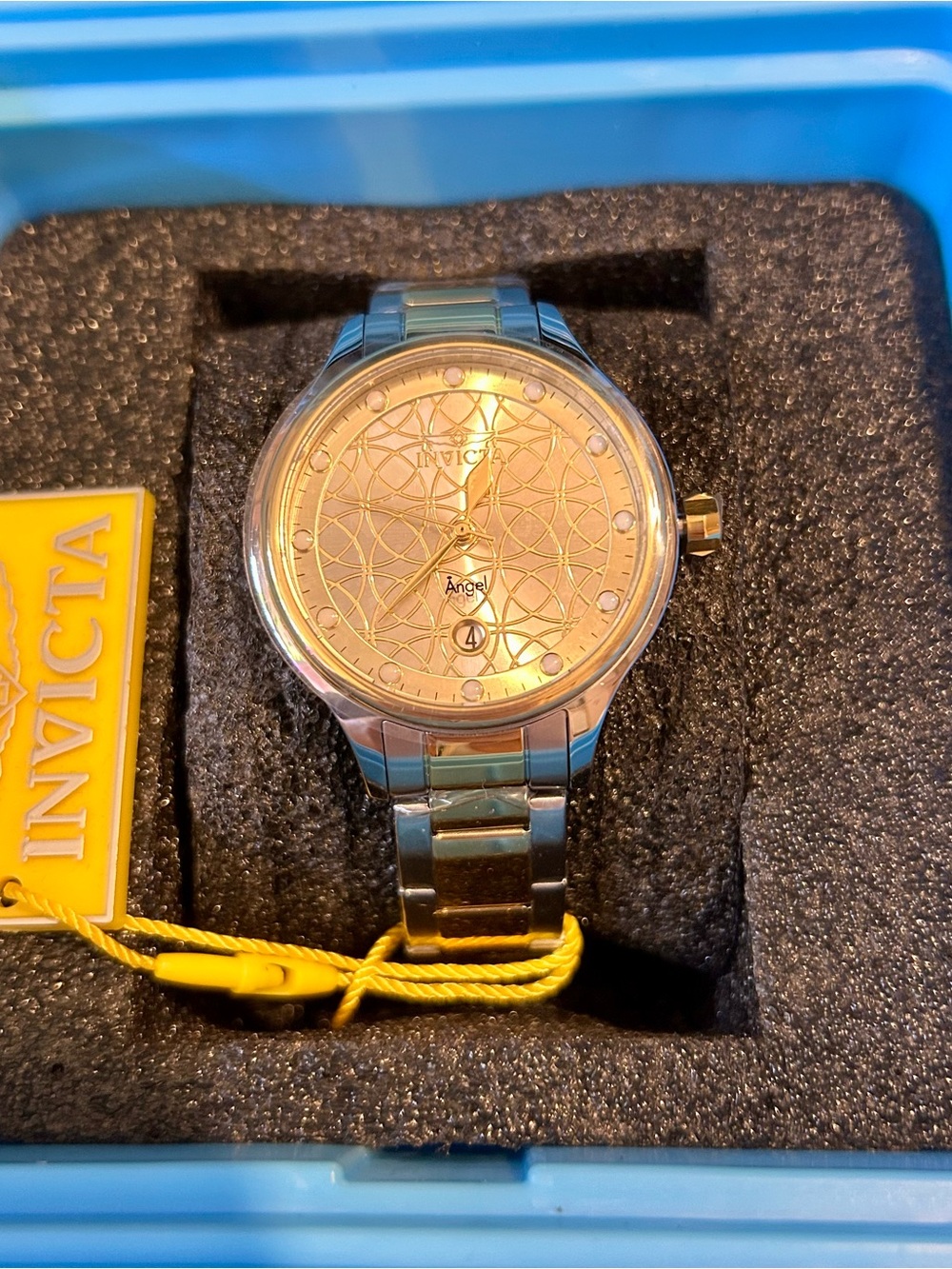 🕊️Invicta Angel 🕊️Women's Watch - 38mm, Gold Gold ~NEW Impact Case Included